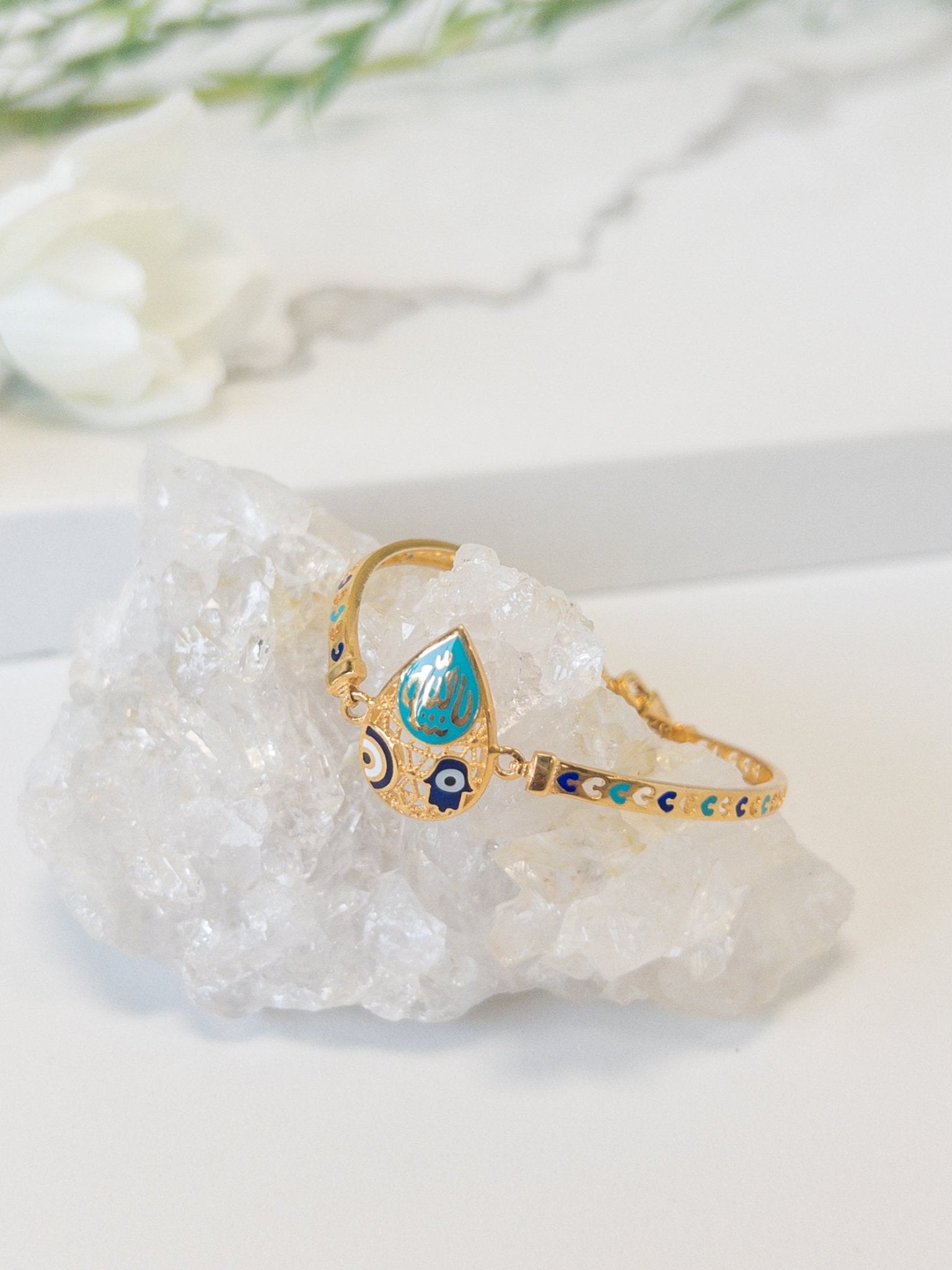 21k Gold Baby Bracelets - Cleopatra Jewelers