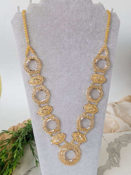 21k Gold Klada Necklace – Cleopatra Jewelers