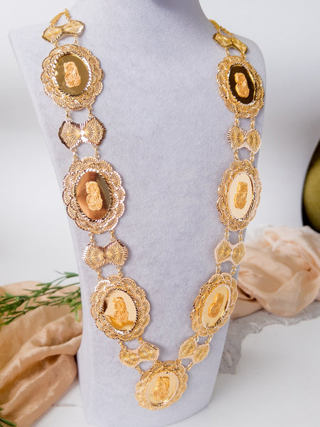 21k Gold Klada Necklace – Cleopatra Jewelers