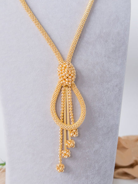 スポーツネックレス〕 NEW SHAMBHALA Necklace 【Gold×Black