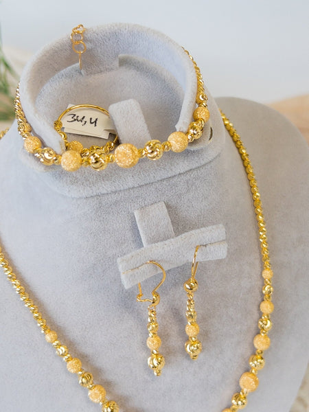 21k Gold Set – Cleopatra Jewelers