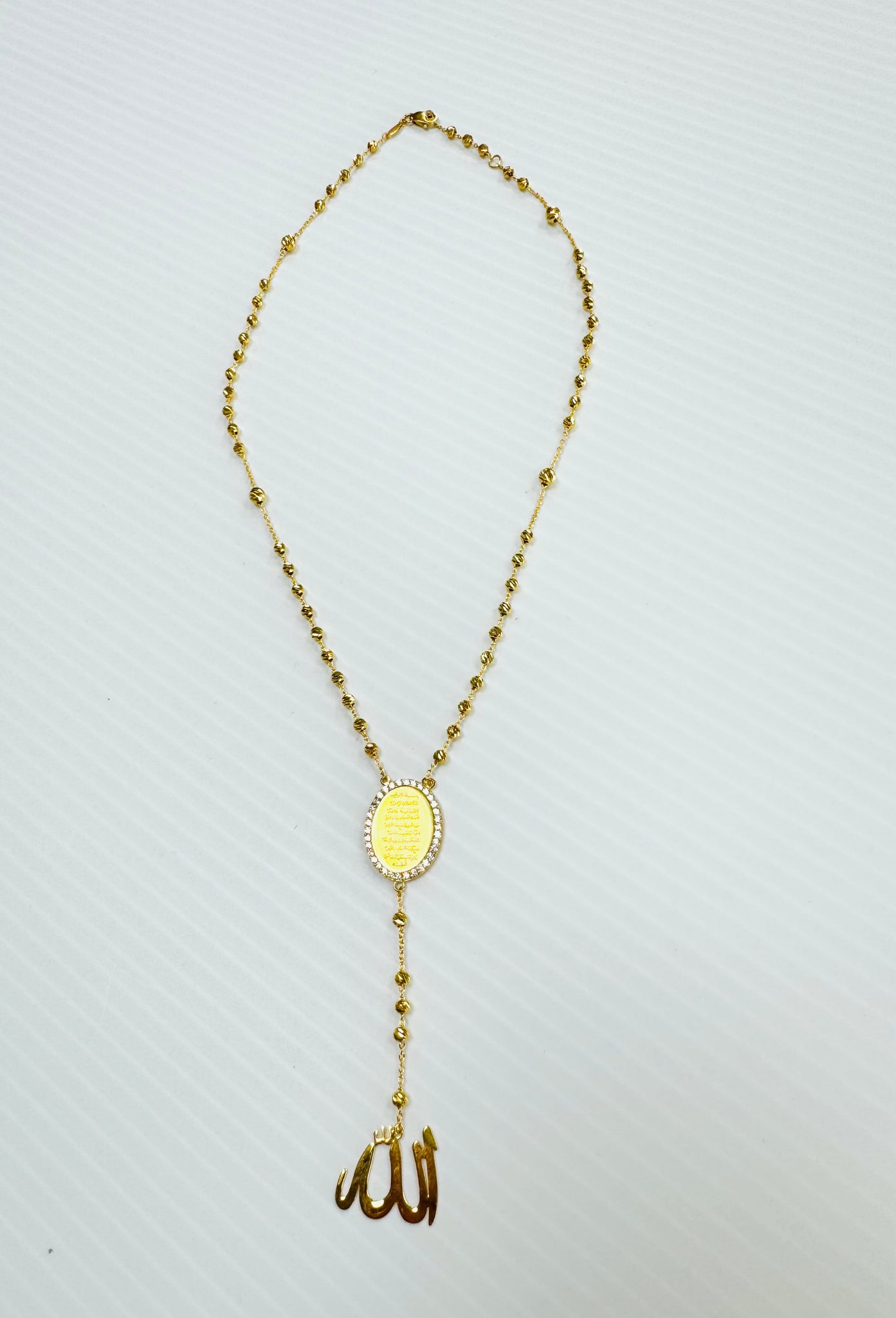 21k gold necklace