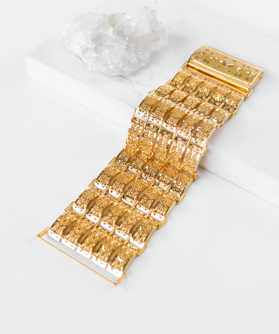 Authentic 21k Gold Arabic Jewelry Necklaces Rings Bracelets