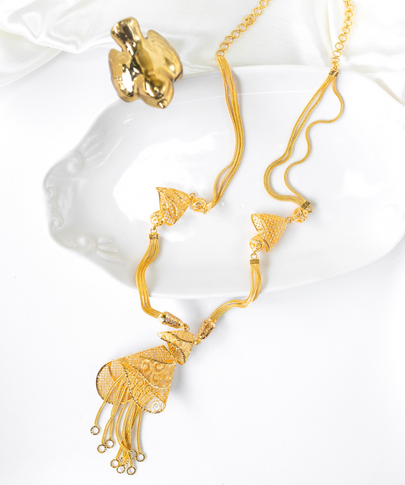 Authentic 21k Gold Arabic Jewelry Necklaces Rings Bracelets and M Cleopatra Jewelers