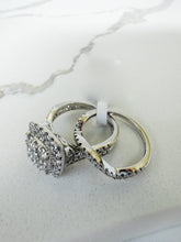 14k White Gold Diamonds Engagement Rings 1.50ct - Cleopatra Jewelers