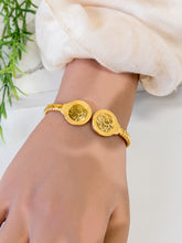 21k Bracelet Gold - Cleopatra Jewelers