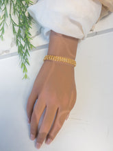 21k Bracelet Gold - Cleopatra Jewelers