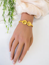 21k Bracelet Gold - Cleopatra Jewelers