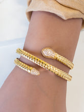 21k Bracelet Gold - Cleopatra Jewelers