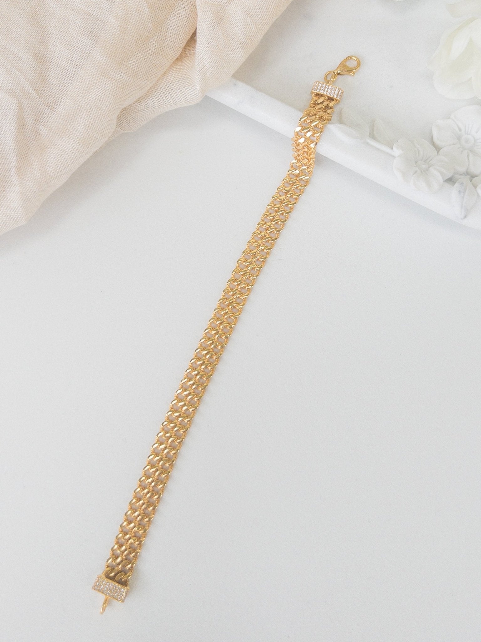 21k Bracelets - Cleopatra Jewelers