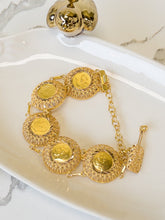21k Coin Bracelet Gold - Cleopatra Jewelers
