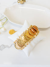 21k Coin Bracelet Gold - Cleopatra Jewelers