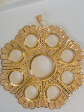 21k Coin Frame Pendants - Cleopatra Jewelers