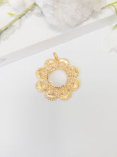 21k Coin Frame Pendants - Cleopatra Jewelers