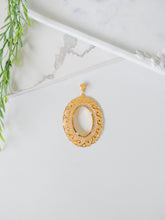 21k Coin Frame Pendants - Cleopatra Jewelers