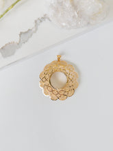 21k Coin Frame Pendants - Cleopatra Jewelers