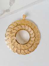 21k Coin Frame Pendants - Cleopatra Jewelers