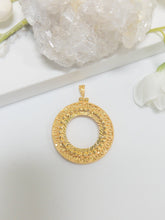 21k Coin Frame Pendants - Cleopatra Jewelers