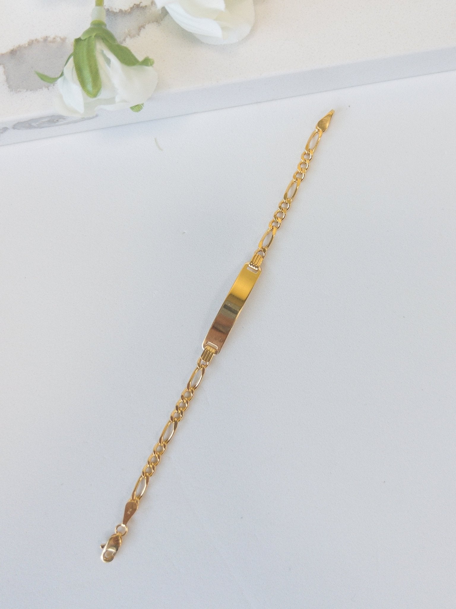 21k Gold Baby Bracelets - Cleopatra Jewelers