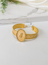 21k Gold Bangle - Cleopatra Jewelers