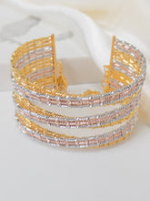 21k Gold Bangle - Cleopatra Jewelers