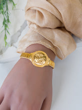 21k Gold Bangle - Cleopatra Jewelers