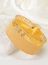 21k Gold Bangle - Cleopatra Jewelers