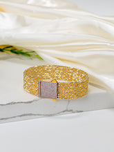 21k Gold Bangle - Cleopatra Jewelers