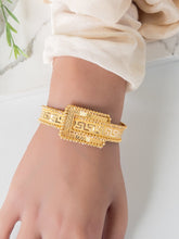 21k Gold Bangle - Cleopatra Jewelers