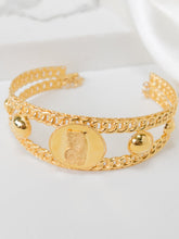 21k Gold Bangle - Cleopatra Jewelers