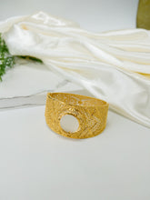 21k Gold Bangle - Cleopatra Jewelers
