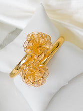 21k Gold Bangle - Cleopatra Jewelers