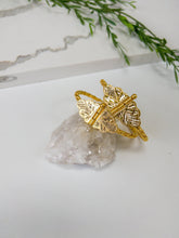 21k Gold Bangle - Cleopatra Jewelers