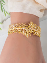 21k Gold Bangle - Cleopatra Jewelers