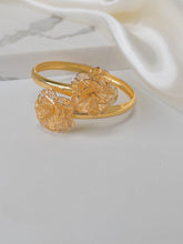 21k Gold Bangle - Cleopatra Jewelers
