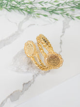 21k Gold Bangle - Cleopatra Jewelers
