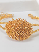 21k Gold Bangle - Cleopatra Jewelers