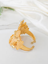 21k Gold Bangle - Cleopatra Jewelers