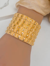 21k Gold Bangles Set - Cleopatra Jewelers