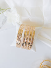 21k Gold Bangles Set - Cleopatra Jewelers