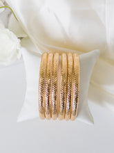 21k Gold Bangles Set - Cleopatra Jewelers