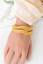 21k Gold Bangles Set - Cleopatra Jewelers