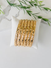 21k Gold Bangles Set - Cleopatra Jewelers