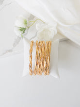 21k Gold Bangles Set - Cleopatra Jewelers