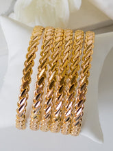 21k Gold Bangles Set - Cleopatra Jewelers