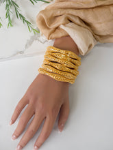 21k Gold Bangles Set - Cleopatra Jewelers