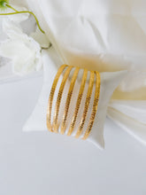 21k Gold Bangles Set - Cleopatra Jewelers