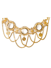 21k Gold chocker necklace - Cleopatra Jewelers