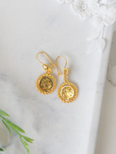 21k Gold Earings - Cleopatra Jewelers