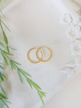 21k Gold Earings - Cleopatra Jewelers